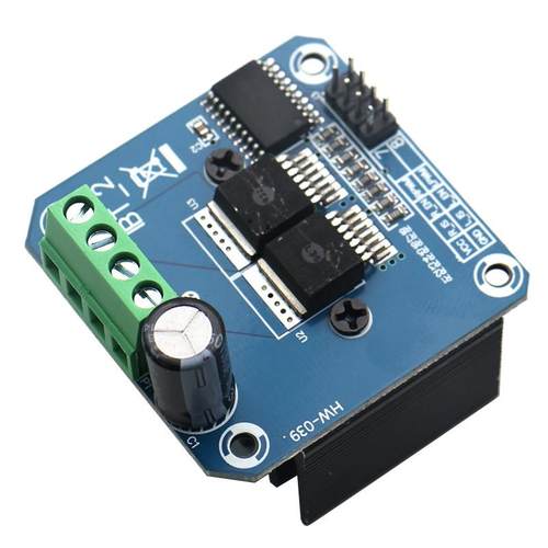 大功率智能车电机驱动模块BTS7960 43A限流控制半导体制冷驱动