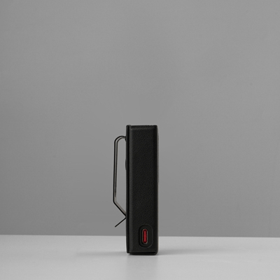 Quesyle旷世之声M18i专用领夹皮套小尾巴解码器耳放专用领夹皮套