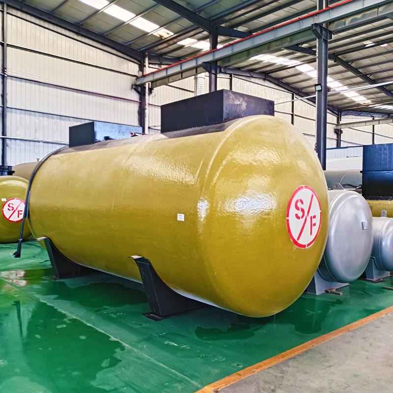 3立方埋地油罐 sf双加层柴油罐压油站地埋汽油罐 卧式变器GT-50m3