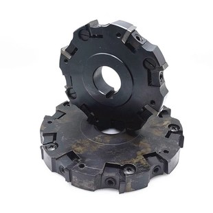 可转位三面刃槽铣刀 三面刃面铣刀盘100/125/160/200/250/315/400