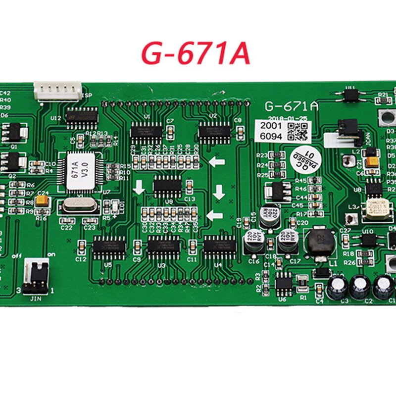 蒂森电梯液晶外呼显示板G-671A TA10-BV-E1.0 SM04VL16/H/J/BLU