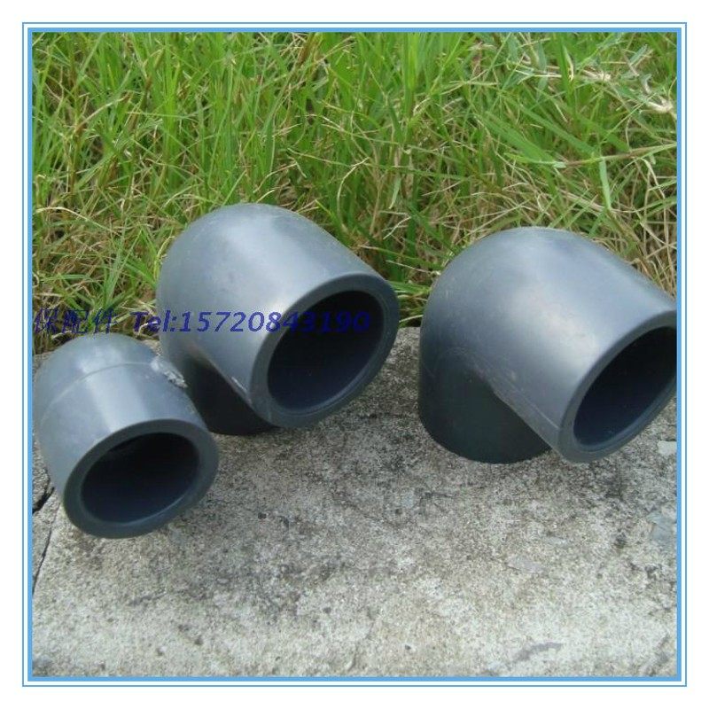 【高品质】管阀配件 90度弯头 DN15/20/25/32/40/50 UPVC塑料弯头