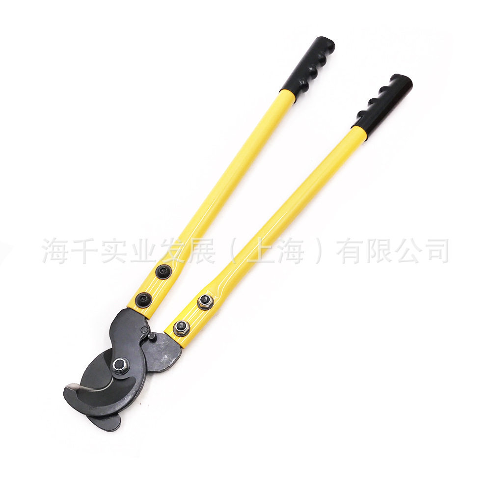 手动铜铝电缆剪刀电缆剪断线钳250mm2铜芯剪线钳LK-250