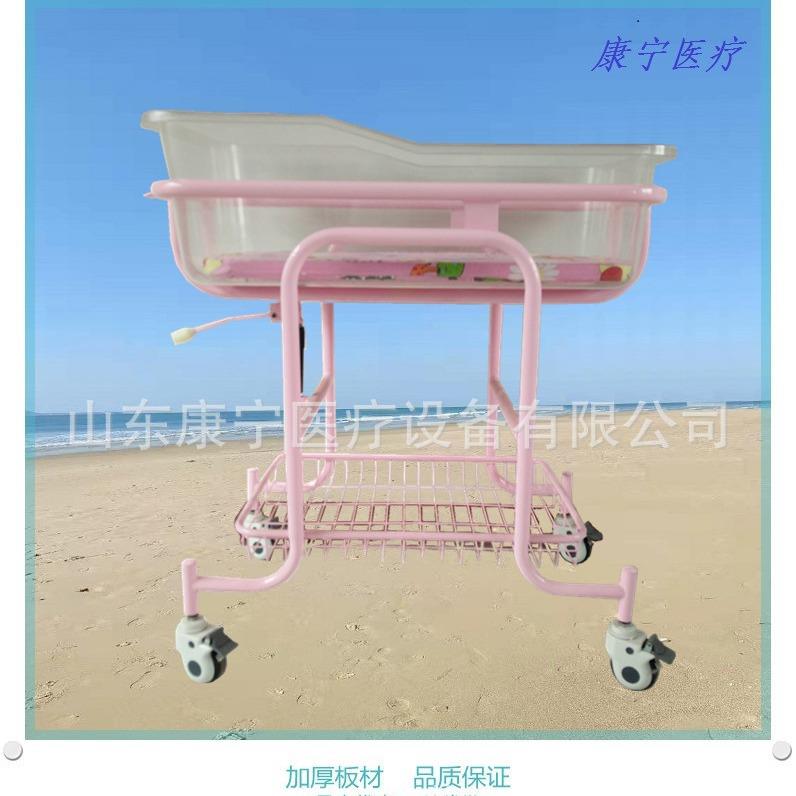 ABS可倾斜防呛奶推车豪华可升降婴儿车月子中心专用婴儿床