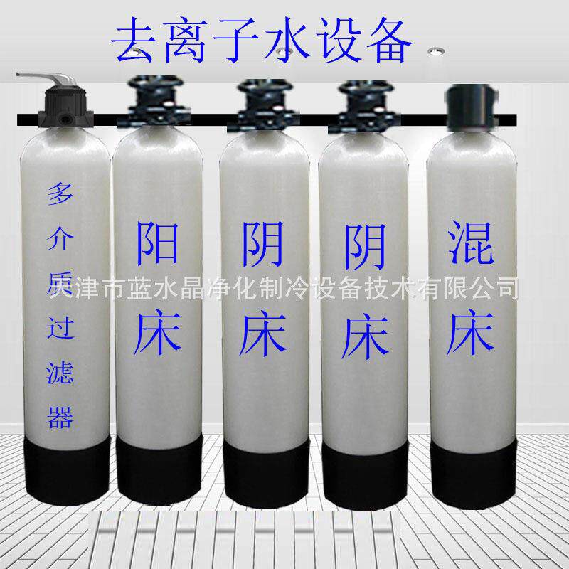 去离子水机工业纯水设备阴阳树脂离子交换器去离子水设备