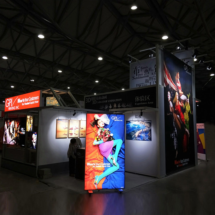 展台设计制作搭建会展中心展馆铝合金特装展位商场快展巡展促销台