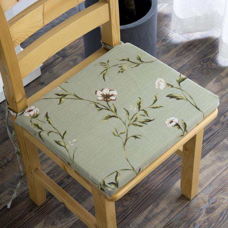 冬季坐垫餐桌椅子屁股垫椅子美式家用座椅垫公办室餐椅凳子垫屁垫