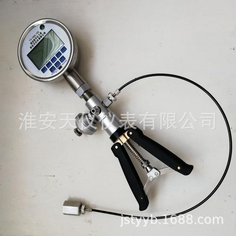 手持式压力校正器-0.95~40bar手操真空泵变送器校验仪压力校准器