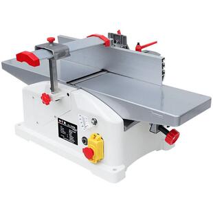 木工平刨机台刨装修新型工具靠山木工机械电刨木工坊台式电动刨子