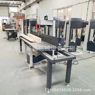 岩棉塑料管材硬质木料切割带锯机立式推台锯全自动进出板