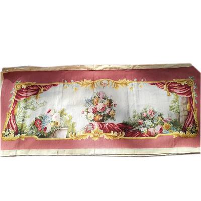 纯羊毛手工绒绣沙发套Needlepoint法式乡村卧室