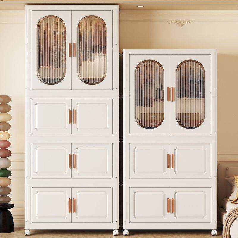 免安装折叠式收纳柜儿童衣柜儿童小衣橱家用衣服整理箱储物柜