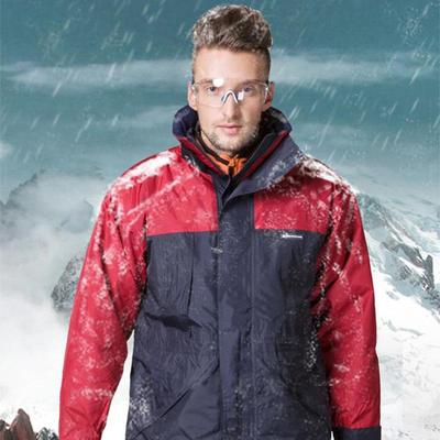 代尔塔405321ALASKA新雪丽低温防寒服时尚拼接低至-26°C可穿黑红