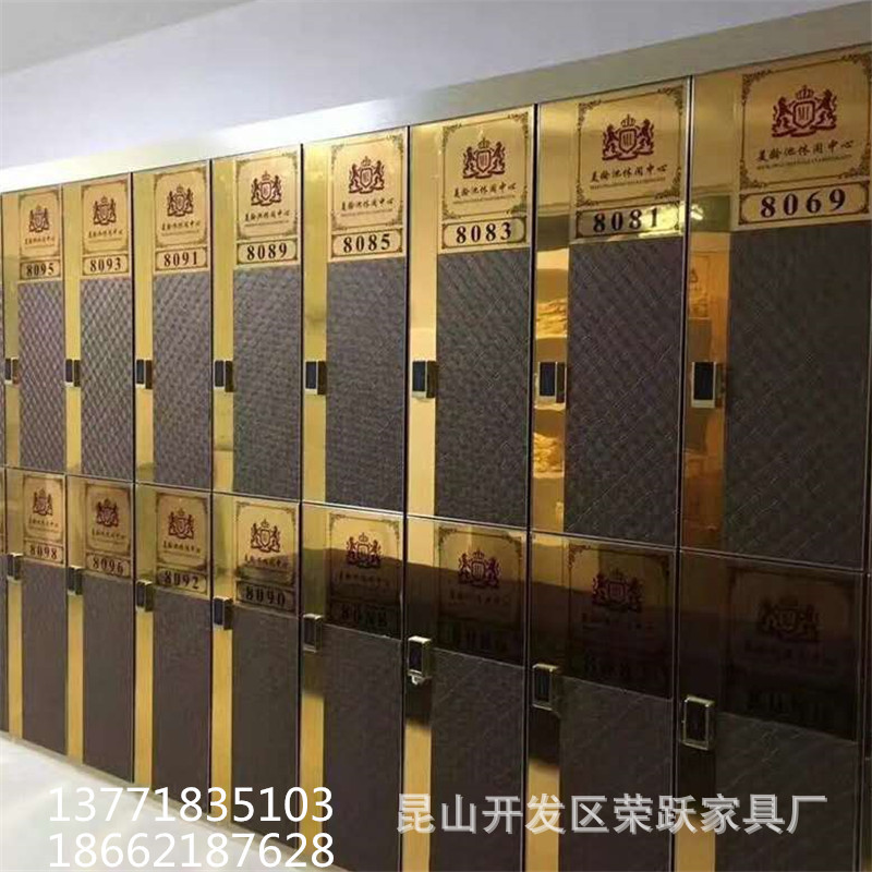 酒店宾馆家具水上乐园洗浴中心温泉馆汗蒸木质更衣柜房健身房存柜