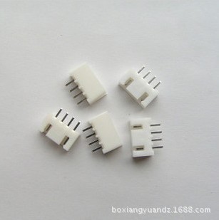 直针XH2.54-4A 接线端子 4P 连接器 间距2.54mm 接插件直插针座4