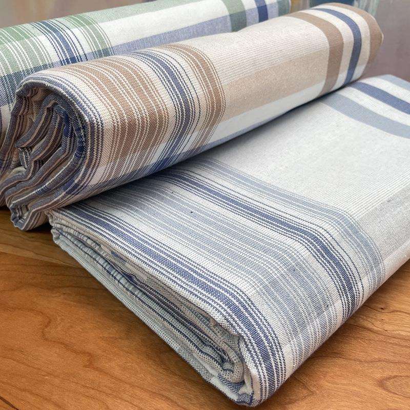 9WOR山东~老粗布床单单件纯棉加厚高支高密不起皱好看的纯棉床单