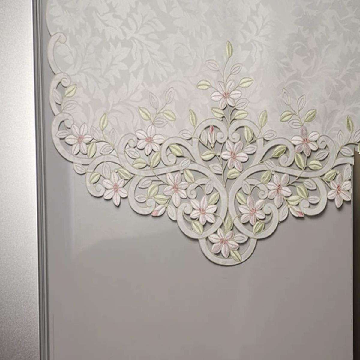 冰箱巾盖布欧式对开门单双开门现代简约刺绣布艺家用防尘罩冰新款
