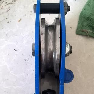 起重滑车起重滑轮单轮滑车国标重型滑车加厚钢板滑车