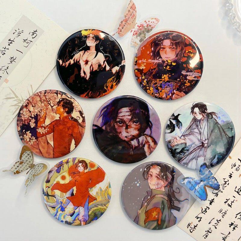 aph黑塔利亚周边色纸吧唧徽章明信片钥匙扣挂件立牌王耀all耀同人