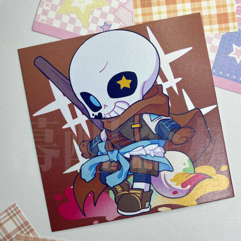 undertale周边传说之下ink吧唧徽章钥匙扣挂件立牌 sans 游戏同人