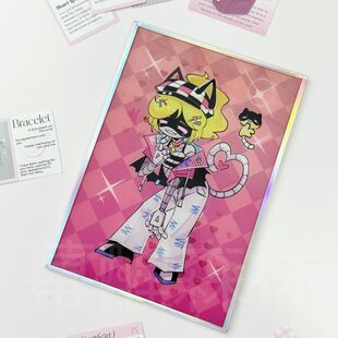 【幕醒森林】无机杀手Lizzy周边 吧唧徽章 钥匙扣明信片 画师授权