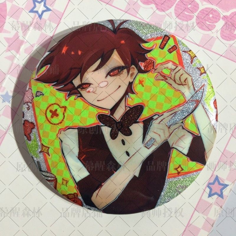 地狱客栈吧唧徽章钥匙扣挂件同人