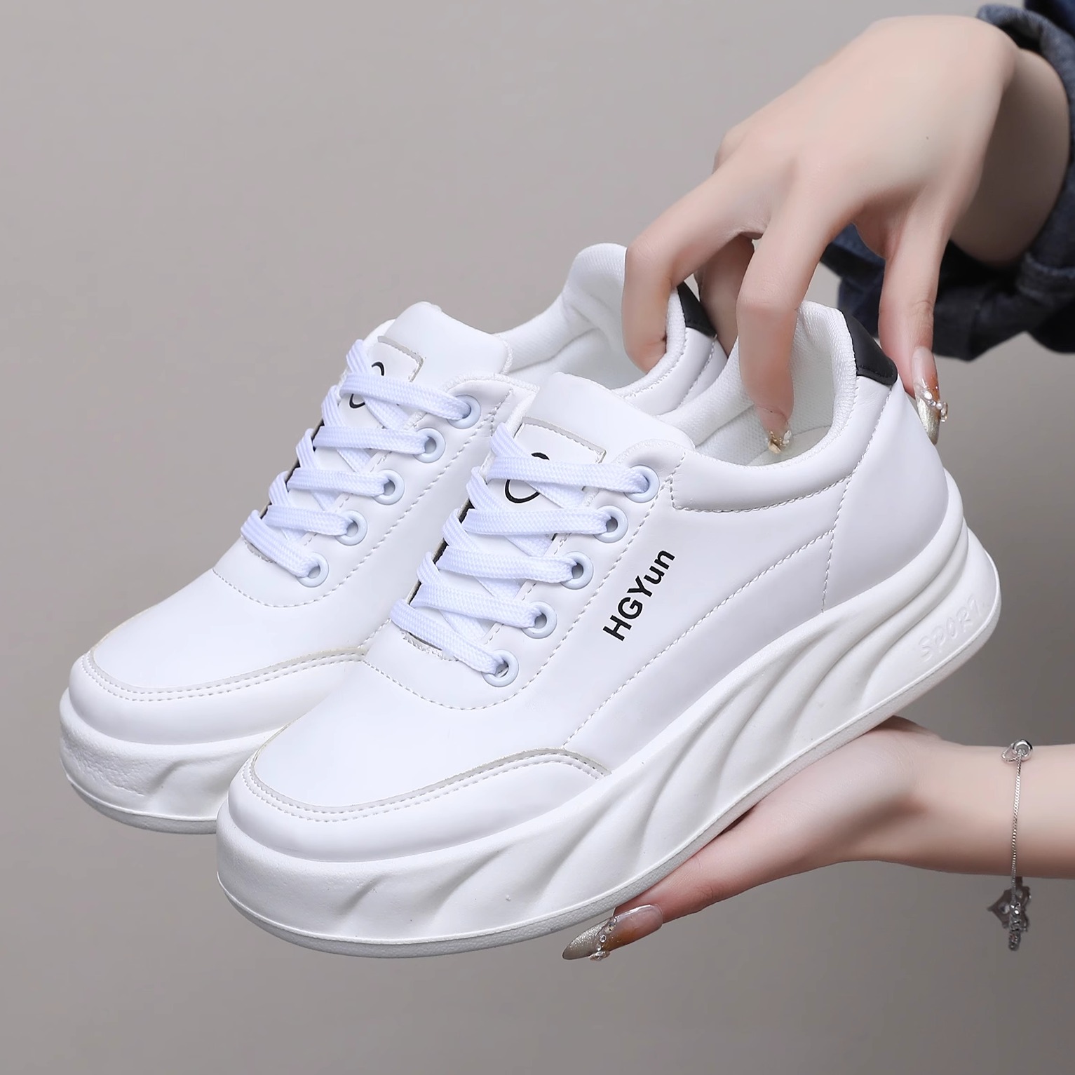 运动鞋时尚百搭韩版学生鞋妈妈鞋