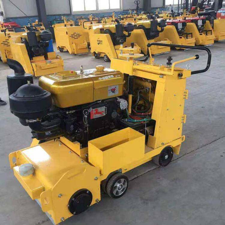 混凝土路面铣刨机350型水泥地面打毛机 沥青路面铣刨机刨地机