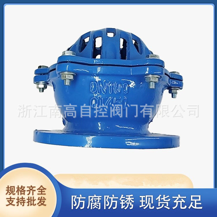H42X-25C 法兰底阀 南高阀门生产不锈钢铸钢材质 软密封防倒流