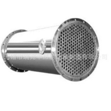 列管冷凝器不锈钢封闭转鼓切片机干燥树脂滚筒式结晶列管式冷却器