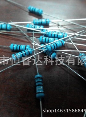 厂家直销散装编带1%直插五色环金属膜电阻2W-16KR 16Kohm 16K欧