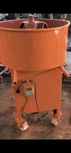 100升混凝土圆盘强制式搅拌机TJS-Q100圆盘搅拌机耗时短搅拌