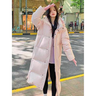 MM明摩女装长款羽绒服女超长过膝加厚宽松情侣冬季外套官方旗舰店