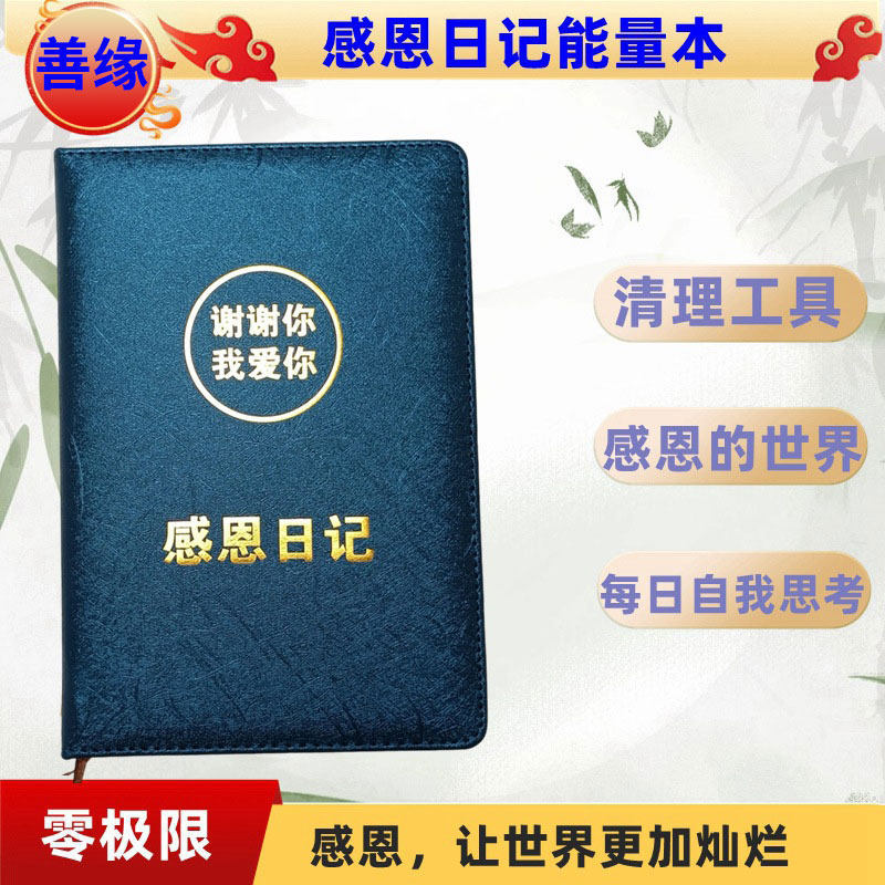 高正清理能量感恩日记本记事笔记本治愈2026原创小众复古治愈女人图片