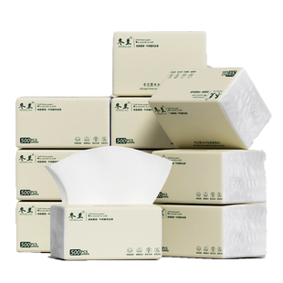 400张加厚抽纸餐巾纸卫生纸家用大包实惠装大尺寸面巾纸擦手纸