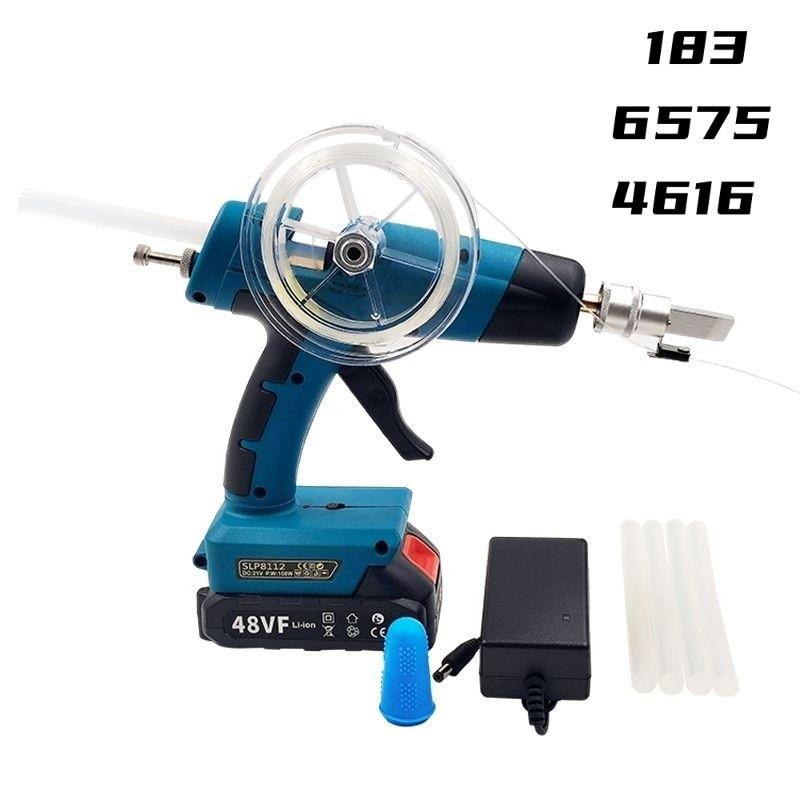 适用FTTR宽带安装神器热熔胶枪隐形光纤锂电隐形光纤热熔胶枪透明