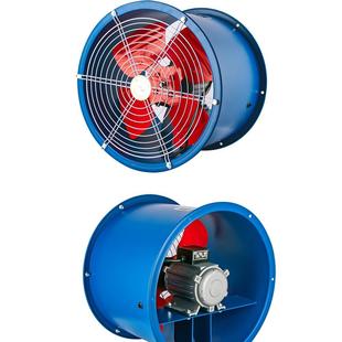 低能耗运转稳纯铜芯 SF型低噪轴流风机工业强力通风220v380v管道式