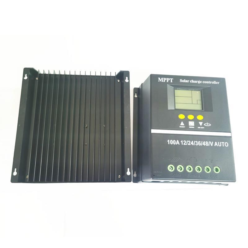MPPT12/24/36/48V50A60A80A100A太阳能控制器带LCD显示屏