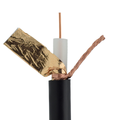 同轴模拟监控线铜芯铜网附合格证