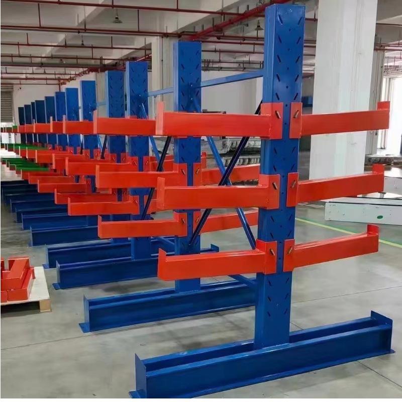 企业单双面臂式横梁HWU子重型不悬锈钢管工钢铝型材存放型中小货