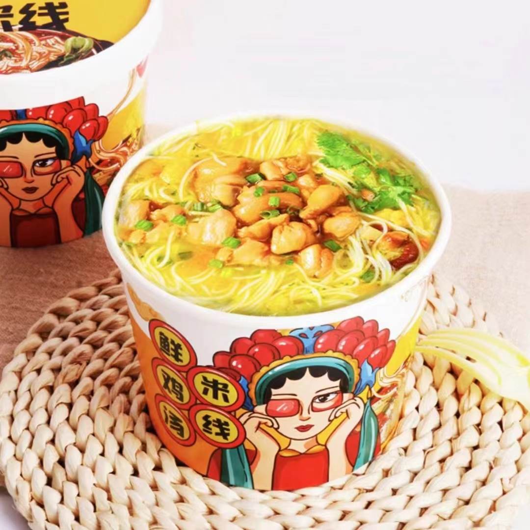 八零食堂嗨吃家鲜鸡汤米