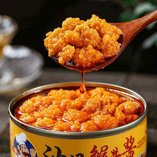 油浸蟹黄酱110g香浓美味即食拌饭拌面佐餐临期食品特价清仓