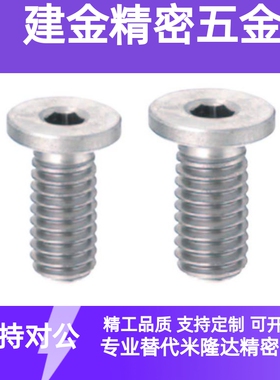簿头内六角螺丝 极低短头螺丝 超短头内六角CBSR4-5
