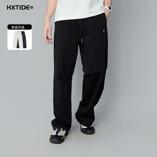 HXTIDE中国狐轩男装夏季休闲裤