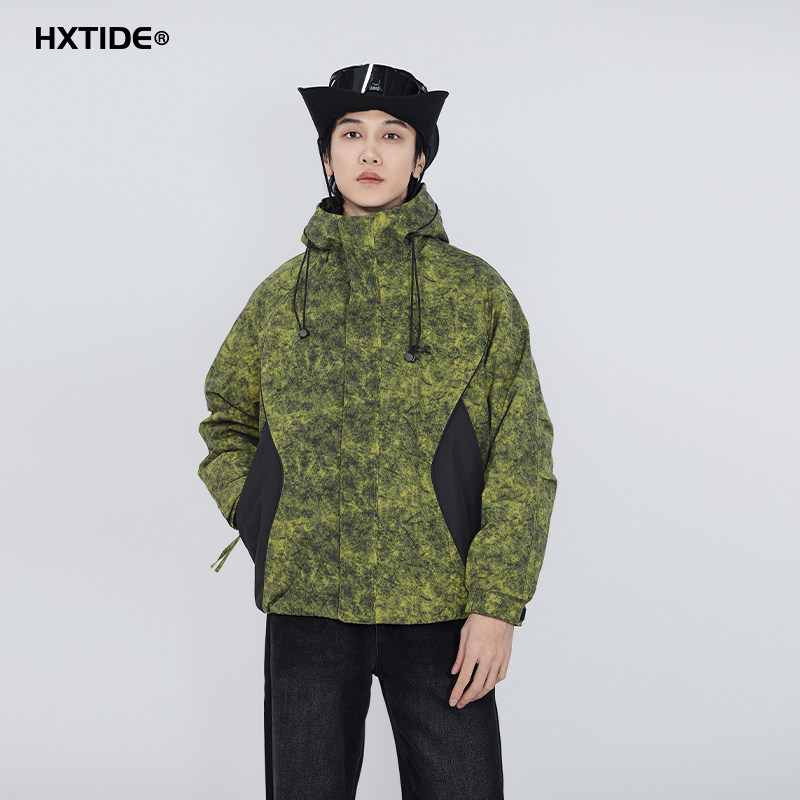 HXTIDE中国狐轩冬季男士棉服