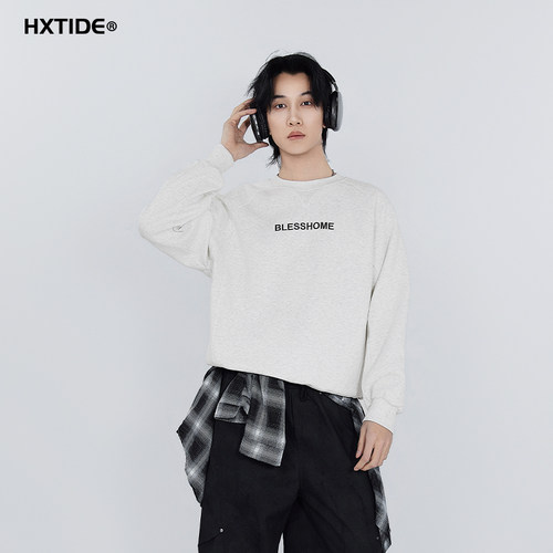 HXTIDE中国狐轩春季男士卫衣