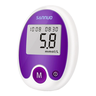 三诺安稳免调码血糖试纸血糖仪测试条家用医用测血糖的仪器