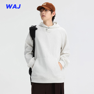 430克重磅洛奇双面连帽卫衣男款2024新款秋冬季学生oversize上衣