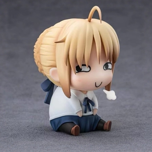 阿尔托莉雅坐姿手办模型摆件动漫周边GK雕像潮玩公仔礼物车载摆件