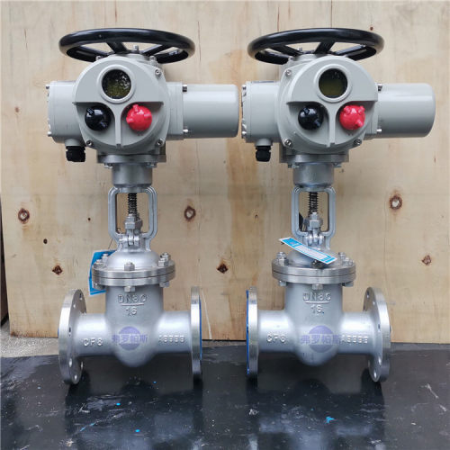 手动电动不锈钢闸阀Z941W-16P DN200 智能开关型蒸汽管道阀